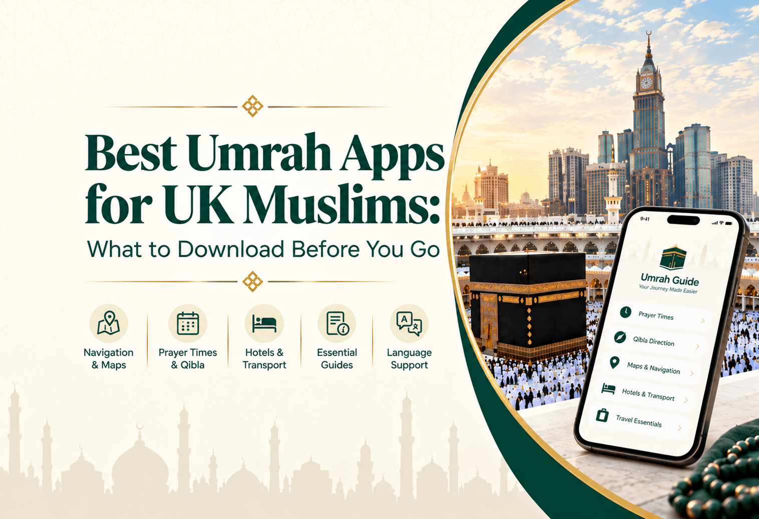 Best Umrah Apps for UK Muslims: What to Download Before You Go